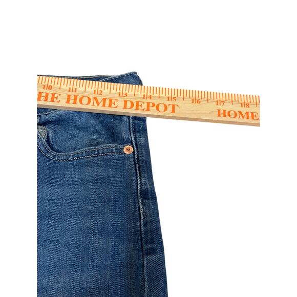 Gap Denim Jeans Girls 18 Blue Mid Rise 70s Flare Everyday Style School Retro - Picture 7 of 9